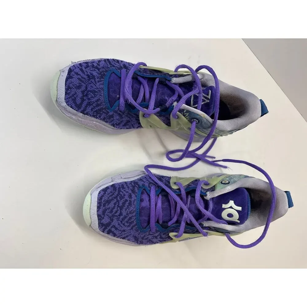 Nike KD 15 Men’s Size 7.5 Purple Green Basketball Shoes DC1975-500